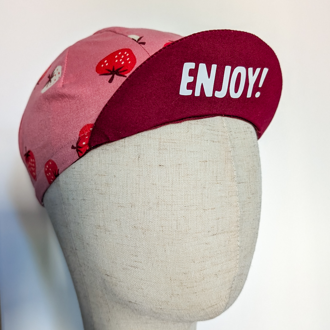 Cycling Cap: Limited Edition Summer Strawberries – Bild 5
