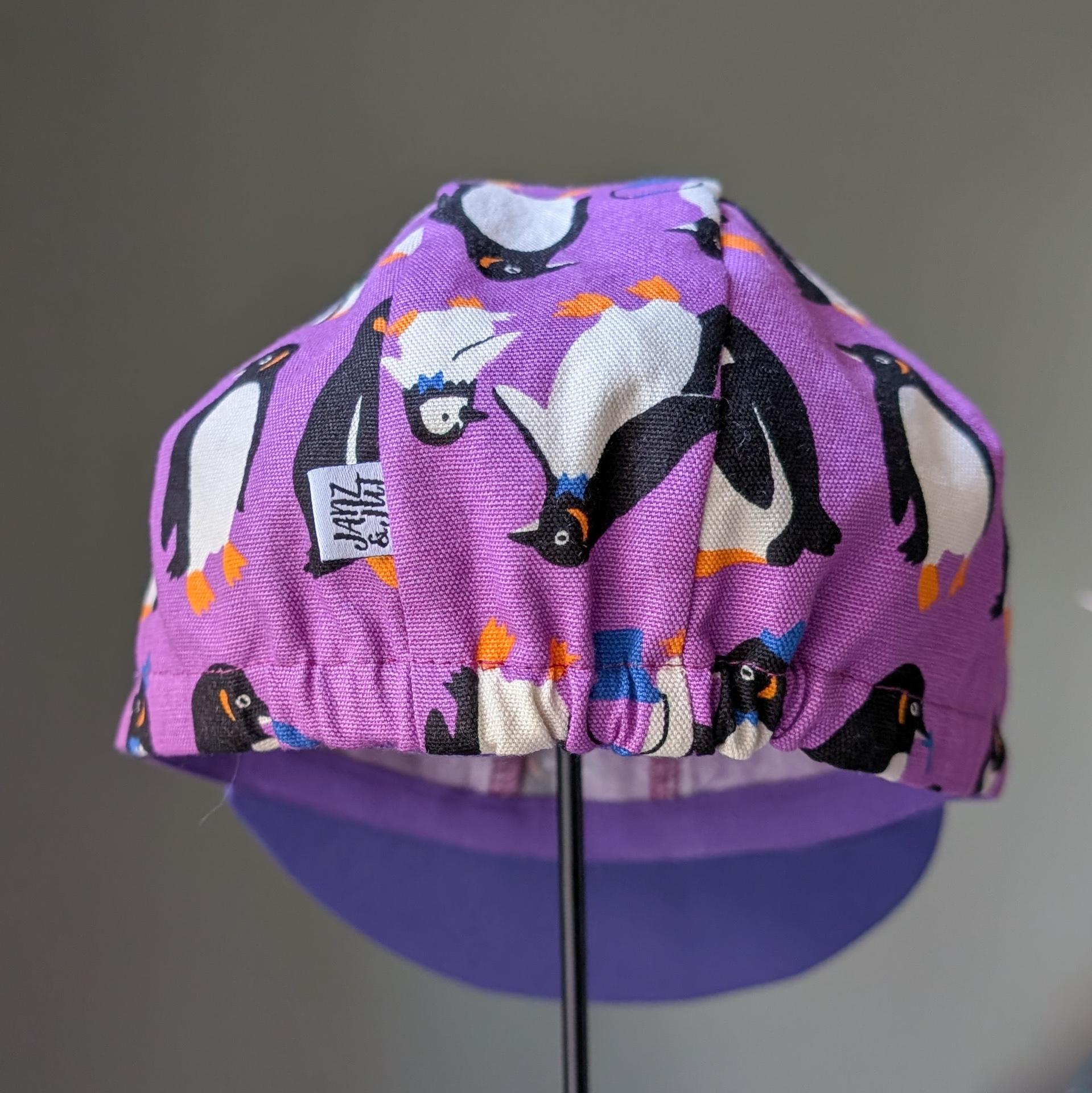 cycling cap penguin