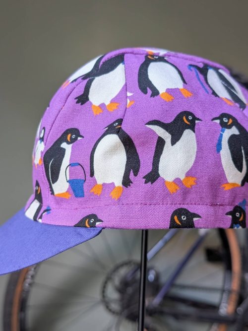 cycling cap penguin